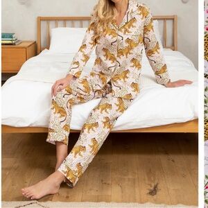 Printfresh Bagheera Tall Long PJ Set in Blush